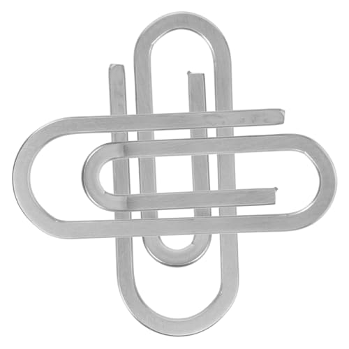 BESPORTBLE 2 Stück Geldklammer für Männer und Frauen Pack Praktischer Geldscheinklammer Eleganter Geldclip für Karten und Bargeld Robust und Langlebig für Hosentasche von BESPORTBLE