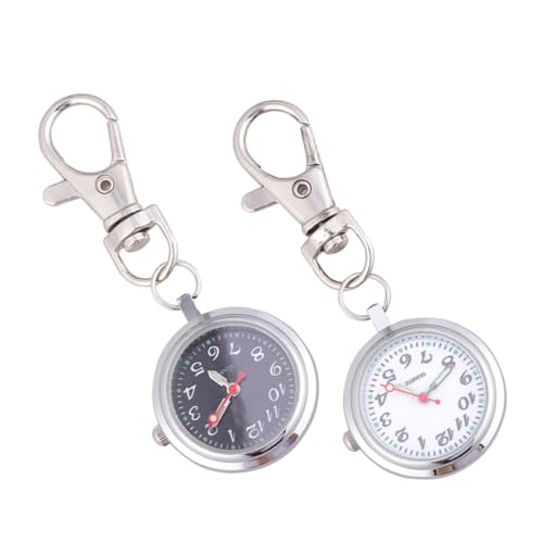 BESPORTBLE Krankenschwester Taschenuhr mit Schlüsselanhänger Quartz Praktische Damen und Herren Taschenuhr Langlebiges Material Kompakt und Leicht für Täglichen Gebrauch von BESPORTBLE