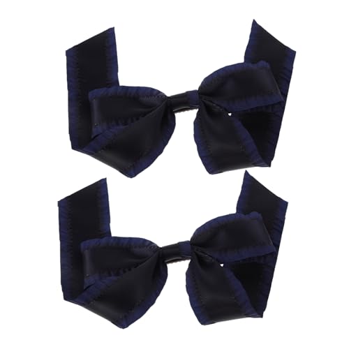BESPORTBLE 2 Stück Haarschleifen Haarclips für Mädchen Niedliche Haaraccessoires Dunkelblau Vielseitige Haargummis mit Bows für Teenager für Verschiedene Anlässe BESPORTBLE 2 Stück Haarschleifen Haarclips für Mädchen Niedliche Haaraccessoires Dunkelblau Vielseitige Haargummis mit Bows für Teenager für Verschiedene Anlässe von BESPORTBLE