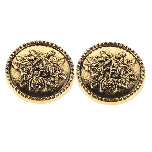 BESPORTBLE 2 Stück Hemdmanschaumdeckung Button Deckelschmuck Manschettenknöpfe Decktasten Taste -deckungs -manschettenlinks Hemdknopfabdeckungsclips Legierung Golden BESPORTBLE 2 Stück Hemdmanschaumdeckung Button Deckelschmuck Manschettenknöpfe Decktasten Taste -deckungs -manschettenlinks Hemdknopfabdeckungsclips Legierung Golden von BESPORTBLE