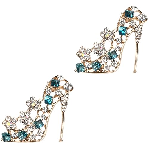 BESPORTBLE 2stücke High Heel Bling Brosche Für Frauen Glitzernde Anstecknadel Für Abendkleider Taschen Und Schals Hochwertiger Modeschmuck Geschenkidee Für Besondere Anlässe BESPORTBLE 2stücke High Heel Bling Brosche Für Frauen Glitzernde Anstecknadel Für Abendkleider Taschen Und Schals Hochwertiger Modeschmuck Geschenkidee Für Besondere Anlässe von BESPORTBLE