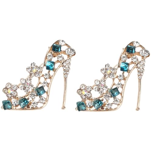 BESPORTBLE 2stücke High Heel Bling Brosche Für Damen Anstecknadel Für Taschen Schals Und Abendkleider Hochwertigem Legierungsmaterial Für Jede BESPORTBLE 2stücke High Heel Bling Brosche Für Damen Anstecknadel Für Taschen Schals Und Abendkleider Hochwertigem Legierungsmaterial Für Jede von BESPORTBLE