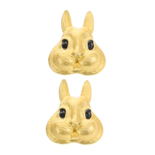 BESPORTBLE 2 Stück Kaninchen Anstecknadeln Vintage Hasen Brosche Für Damen – Retro Anstecknadel Mit Tiermotiv – Kaninchen Schmuck Aus Legierung Für Partys Hochzeiten Oder Den Alltag von BESPORTBLE