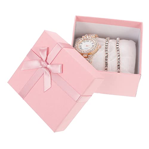 BESPORTBLE 2stücke Strassuhr Für Damen Armbanduhr Mit Glitzer-Optik Quarzwerk Glänzendes Design Bruchfester Und Langlebiger Bügel Komfortabel Zu Tragen BESPORTBLE 2stücke Strassuhr Für Damen Armbanduhr Mit Glitzer-Optik Quarzwerk Glänzendes Design Bruchfester Und Langlebiger Bügel Komfortabel Zu Tragen von BESPORTBLE
