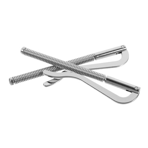 BESPORTBLE 2 Stück Metall Geldclip aus Robustem Zinklegierung und Praktischer Geldhalter für Bargeld und Karten Einsetzbar Verschleißfest und für Büro und Alltag von BESPORTBLE