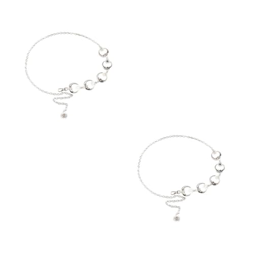 BESPORTBLE 2 Stück Modischer Taillenkettengürtel für Damen Verstellbarer Hüftschmuck Jeans Kleider Stilvolle Frauenmode Accessoires von BESPORTBLE