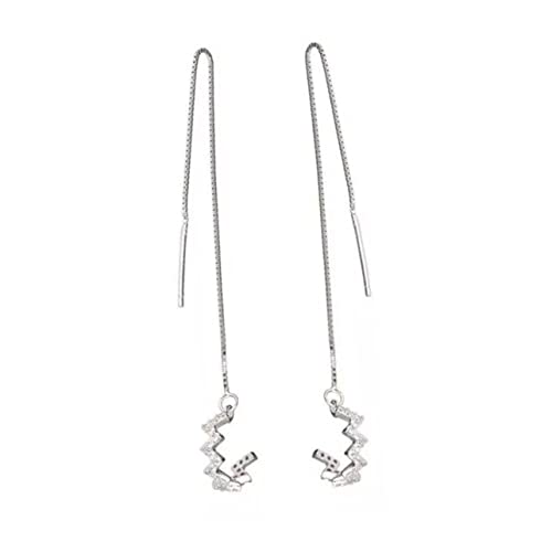 BESPORTBLE 2 Stück Ohrcuff mit Kette Clip Ohrringe für Damen Design Hypoallergen Partys Hochzeit Besondere Anlässe von BESPORTBLE