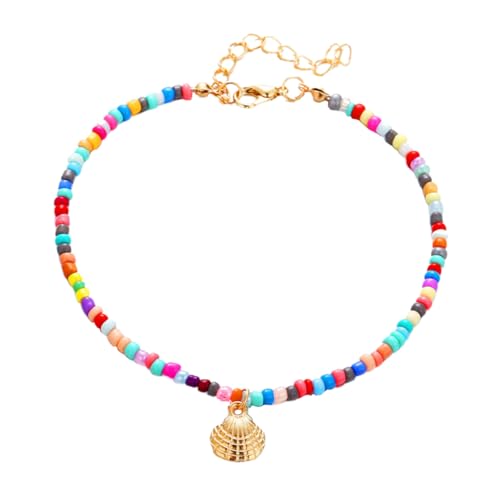 BESPORTBLE 2 Stück Perlen Fußkettchen Kette Mit Fußanhänger Knöchelschmuck Sternknöchel Colorful BESPORTBLE 2 Stück Perlen Fußkettchen Kette Mit Fußanhänger Knöchelschmuck Sternknöchel Colorful von BESPORTBLE