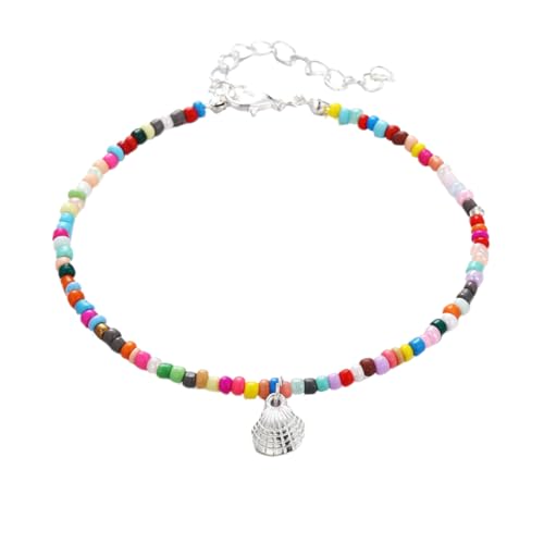 BESPORTBLE 2 Stück Perlen Fußkettchen Sternknöchel Knöchelschmuck Kette mit Fußanhänger Colorful BESPORTBLE 2 Stück Perlen Fußkettchen Sternknöchel Knöchelschmuck Kette mit Fußanhänger Colorful von BESPORTBLE