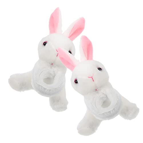 BESPORTBLE 2 Stück Plüsch Snap Armband Tiermotiv Slap Wristbands Kuscheliges Partyzubehör für Geburtstage Schulfeiern und Kostümpartys Leicht Kompakt Langlebig Weiche Kanten von BESPORTBLE