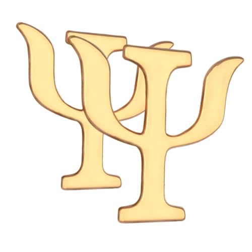 BESPORTBLE 2 Stück Retro Broschen aus Langlebiger Legierung Vintage Design mit Psychologischem Symbol Anstecknadeln für Kleidung Pullover und Hüte Schmuck für Damen und Herren von BESPORTBLE