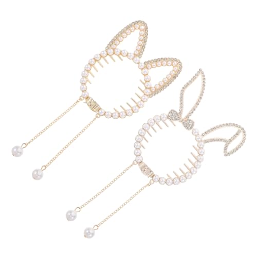 BESPORTBLE 2 Stück Rhinestone Haarspangen für Mädchen Haarklammer mit Tassel und Rundclip für Partys Schule und Alltag BESPORTBLE 2 Stück Rhinestone Haarspangen für Mädchen Haarklammer mit Tassel und Rundclip für Partys Schule und Alltag von BESPORTBLE