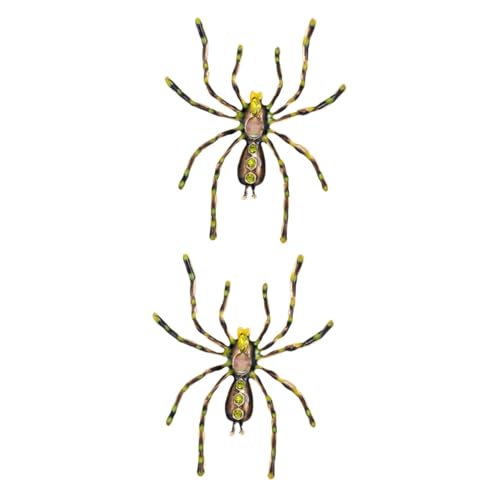 BESPORTBLE 2 Stück Rhinestone Spinnenbrosche für Damen Extravaganter Anstecker für Kleidung Schals Hüte Modisches Accessoire für Bühnenauftritte von BESPORTBLE