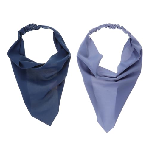 BESPORTBLE 2stücke Elastisches Schal-stirnband Für Damen Haarschal Mit Bandana-design Vielseitig Einsetzbares Stirnband-schal Aus Leicht Und Angenehm Für Jeden Anlass von BESPORTBLE