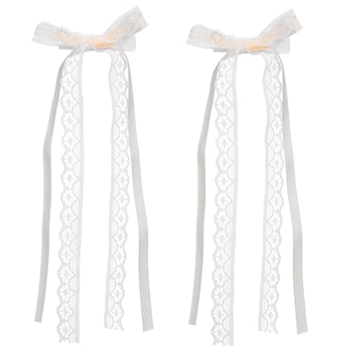 BESPORTBLE 2 Stück Spitzenhaarschleifen Clips Für Frauen Und Mädchen Modische Haarschmuck Bogen Klammern Aus Spitze Für Hochzeiten Partys Und Alltag Angenehm Zu Tragen Langlebig BESPORTBLE 2 Stück Spitzenhaarschleifen Clips Für Frauen Und Mädchen Modische Haarschmuck Bogen Klammern Aus Spitze Für Hochzeiten Partys Und Alltag Angenehm Zu Tragen Langlebig von BESPORTBLE