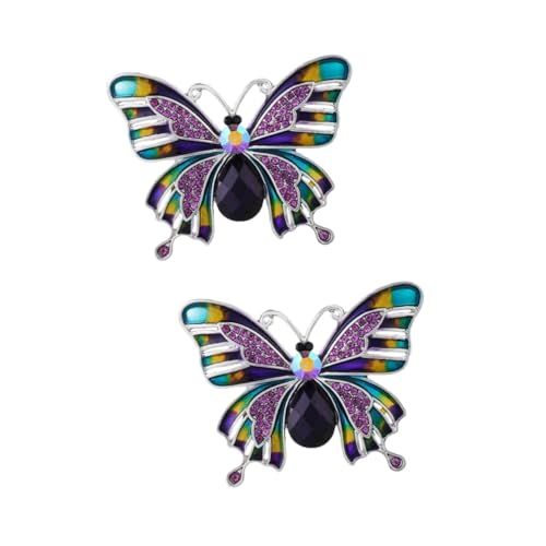 BESPORTBLE 2 Stück Schmetterlingsbrosche Anstecknadel für Damen für Besondere Anlässe Langlebiges Design Einzigartiger Look Perfektes Accessoire von BESPORTBLE