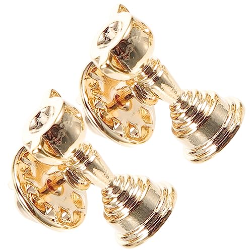 BESPORTBLE 2 Stück Sport Broschen für Männer Ausgefallene Anstecknadeln im Pokal Design Geschenkidee für Sportveranstaltungen Jubiläen Langlebig von BESPORTBLE