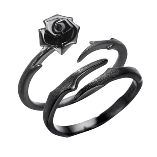 BESPORTBLE 2Stücke Offene Ringe Paar Ringe Kreative für Damen und Herren für Verlobung und Alltag von BESPORTBLE