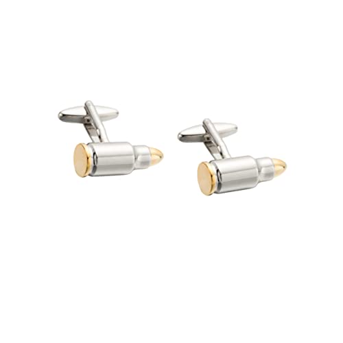 BESPORTBLE 2 Stück Stylische Manschettenknöpfe für Herren Hemd Manschettenknöpfe Accessoire für Hochzeiten Business Meetings Besondere Anlässe von BESPORTBLE