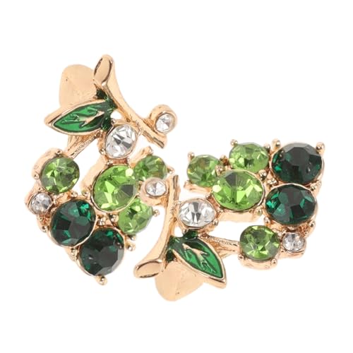 BESPORTBLE 2 Stück Traubenbrosche damen brosche Trauben Brosche Mini Traube Brosche Rhinestone Brosche Hochwertige Brosche Reize für wählen Kleidung Brosche Obst Stift Und Zinklegierung Green BESPORTBLE 2 Stück Traubenbrosche damen brosche Trauben Brosche Mini Traube Brosche Rhinestone Brosche Hochwertige Brosche Reize für wählen Kleidung Brosche Obst Stift Und Zinklegierung Green von BESPORTBLE