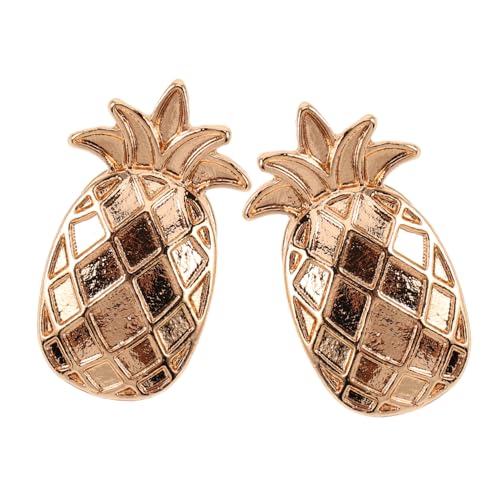 BESPORTBLE 2 Stück Ananas Anstecknadeln Süße Broschen Aus Zinklegierung Für Kleidung Schals Und Hüte Lustiges Luau Partygeschenk Ästhetisches Cartoon Design von BESPORTBLE