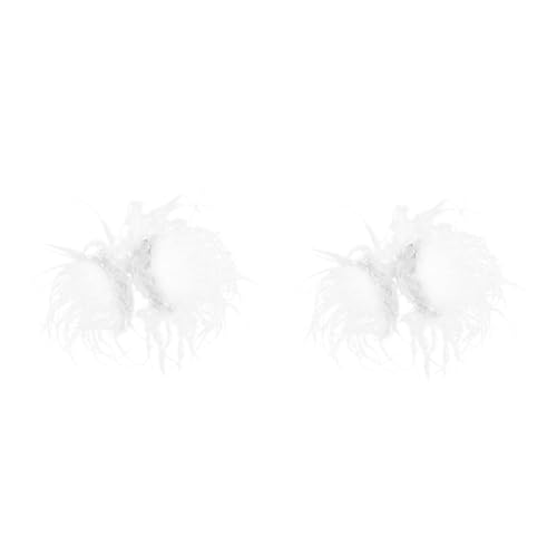 BESPORTBLE 2 Stück Verstellbarer Offener Damenring mit Schmetterlings und Federmotiv Modischer Schmuck für Teenager Zarter Kleiner Ring mit Glänzenden Kristallen Eleganter Fingerring für von BESPORTBLE