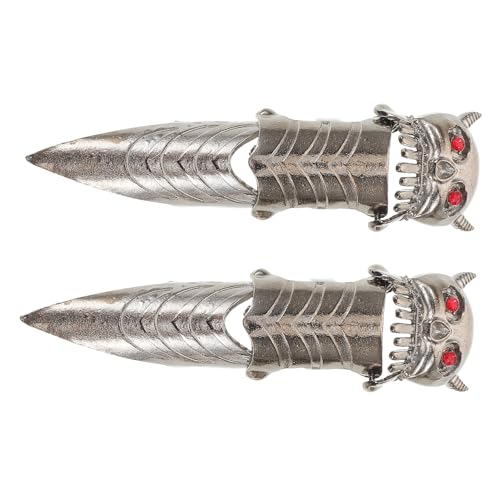 BESPORTBLE 2stücke Metall-krallenringe Im Gothic-punk-stil Für Männer Eulen-fingerkrallen Für Cosplay-events Und Halloween-partys von BESPORTBLE