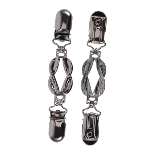 BESPORTBLE 2 Stück Vintage Halskragen Clips für Damen Langlebige Legierung Cardigan Clips Vielseitige Pullover mit Einfachem Bedienmechanismus Modischer Retro für Outfits von BESPORTBLE