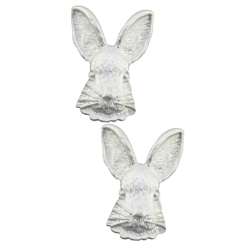 BESPORTBLE 2 Stück Vintage Kaninchen Brosche Anstecknadel für Damen Tier Brosche Kleidung Anzüge Besondere Anlässe Attraktives Accessoire für Look von BESPORTBLE