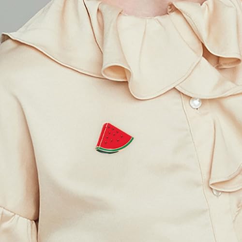 BESPORTBLE 2 Stück Wassermelonen broschen aus Langlebiger Legierung Modische und Vielseitige Anstecknadeln für Damen Geeignet als Kleidungsschmuck für Sommer Rucksack und Cardigan Zubehör von BESPORTBLE