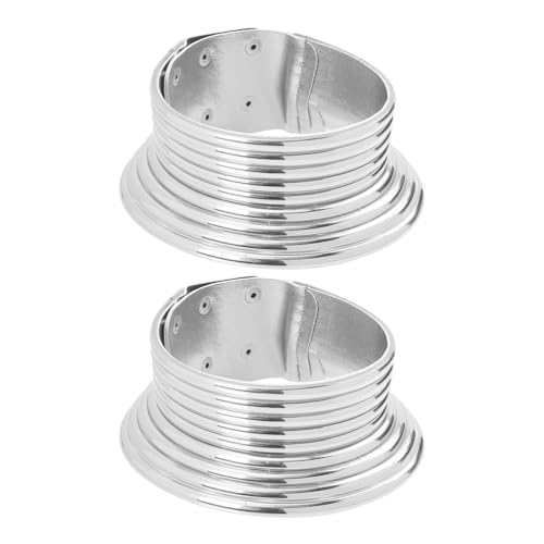 BESPORTBLE 2 Stück afrikanisches : Ethnische -Halskette für – Tribal-Halsbandschmuck für den Alltag, Tanz, Abschlussball oder besondere Anlässe, Silber BESPORTBLE 2 Stück afrikanisches : Ethnische -Halskette für – Tribal-Halsbandschmuck für den Alltag, Tanz, Abschlussball oder besondere Anlässe, Silber von BESPORTBLE