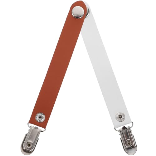 BESPORTBLE 2 Stück clip klampen rucksackbeutel gepäckträger rucksack schurucksack Mehrzweck Multifunktional Rand Sonnenhut reisen Reise-Gadgets für Frauen Hutklammern für Taschen Metall Weiß von BESPORTBLE