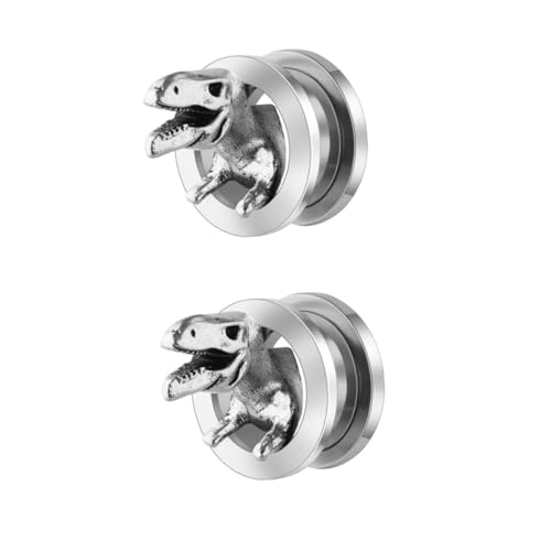 BESPORTBLE 2 Stücke Dinosaur Ear Expanders Stilvolle Piercing Ohrschmuck für Aurikel Hypoallergen Langlebig Modebewusste Accessoire BESPORTBLE 2 Stücke Dinosaur Ear Expanders Stilvolle Piercing Ohrschmuck für Aurikel Hypoallergen Langlebig Modebewusste Accessoire von BESPORTBLE