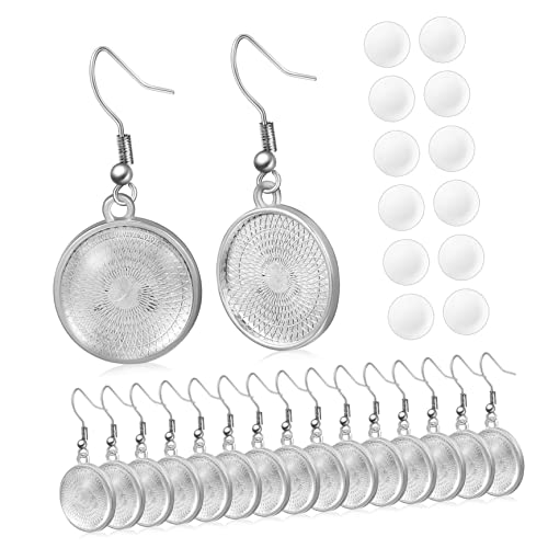 BESPORTBLE 20 Paare Sublimation Ohrhaken Ohrringe Drahthaken Schmuck DIY Basteln Frauen Mädchen Zubehör für Ohrringherstellung von BESPORTBLE