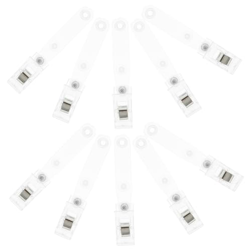 BESPORTBLE 20 Stück Kleine Metall Id Karten Clips mit Doppel Loch Stabile Namensschild Halter für Ausweise Vielseitig Einsetzbar für Büro Arbeit und Events BESPORTBLE 20 Stück Kleine Metall Id Karten Clips mit Doppel Loch Stabile Namensschild Halter für Ausweise Vielseitig Einsetzbar für Büro Arbeit und Events von BESPORTBLE