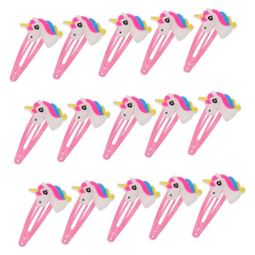 BESPORTBLE 20 Stück Teiliges Einhorn Haarklammer für Mädchen Niedliche Haarspangen mit Starkem Halt Modische Party haarclips Praktische und Bruchsichere Haarschmuck für Alltag und von BESPORTBLE