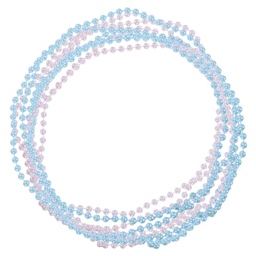 BESPORTBLE 20 Stück Teiliges Perlenketten für Kunstperlen Glatte Oberfläche Hautfreundlich Festliche Halsketten für Party und Geburtstagskostüme Zarte Schmuckdekoration für Mädchen von BESPORTBLE