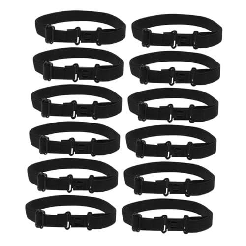 BESPORTBLE 20 Stück Verstellbarer Flexibler Bowknot-extension-gürtel mit Schnalle Dehnbares Band für Schuluniformen Formelle Anlässe und Alltag für Damen und Herren von BESPORTBLE