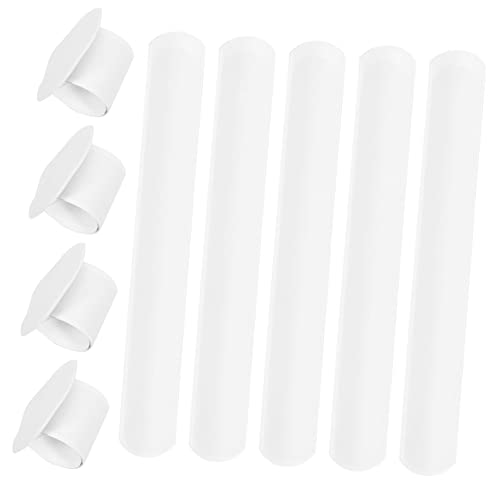 BESPORTBLE 20stücke Weiße Slap-armbänder Für Junge Mädchen Blanke Snap-armbänder Blanke Aus Hochwertigem Material Langlebig Und Funktional Als Partygeschenk Und Bastelmaterial von BESPORTBLE