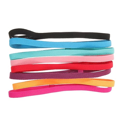 BESPORTBLE 24 Stk Stirnband Fußball-haarband Trainingsgriff Stirnbänder Für Sportliche Damen Dünne Elastische Sport-stirnbänder Sportliche Haarbänder Yoga-haare Winter Griffigkeit Stoff Mann von BESPORTBLE