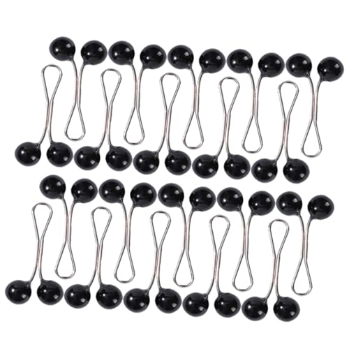 BESPORTBLE 24 Stück Teiliges Perlen Hijab Clips Kompakte Tragbare Schal Accessoires Sichere Hijab Klammern Kopftuch Dekoration für Damen Vielseitig für Alltag und Besondere Anlässe von BESPORTBLE