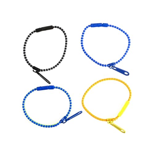 BESPORTBLE 24 Stück Teiliges Zipper-armband Modische Freundschaftsarmbänder in Zwei Farben Stressabbauendes Bunte Party-mitgebsel für Kindergeburtstag Vielseitiges Zufällige von BESPORTBLE