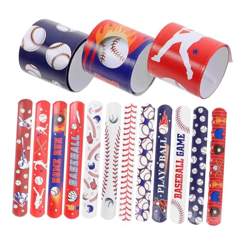 BESPORTBLE 24Stücke Slap Armbänder Im Baseball Design PVC Slap Wristband Für Sportveranstaltungen Partygeschenke Und Preise Lustige Armbänder BESPORTBLE 24Stücke Slap Armbänder Im Baseball Design PVC Slap Wristband Für Sportveranstaltungen Partygeschenke Und Preise Lustige Armbänder von BESPORTBLE