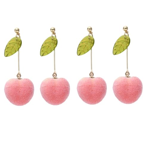 BESPORTBLE 2Paare Ohrringe Im Pfirsichdesign Ohrdekor Accessoires Für Damen Auffällige Ohrstecker Für Mehrere Ohrlöcher Schmuckstücke BESPORTBLE 2Paare Ohrringe Im Pfirsichdesign Ohrdekor Accessoires Für Damen Auffällige Ohrstecker Für Mehrere Ohrlöcher Schmuckstücke von BESPORTBLE