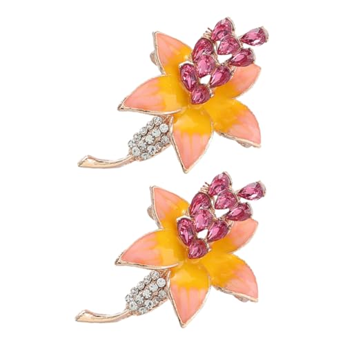 BESPORTBLE 2Stücke Brosche Blumenform Für Damen Broschennadel Für Besondere Anlässe Leicht Transportabel Für Hochzeiten Partys BESPORTBLE 2Stücke Brosche Blumenform Für Damen Broschennadel Für Besondere Anlässe Leicht Transportabel Für Hochzeiten Partys von BESPORTBLE