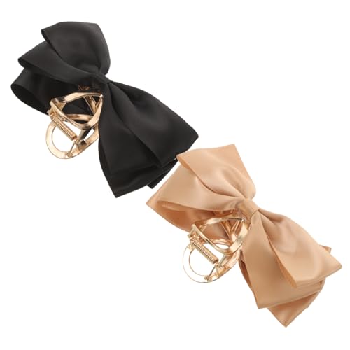 BESPORTBLE 2stücke Haarklammern Mit Schleife Und Knoten Große Haarklammern Für Frauen Und Formale Anlässe von BESPORTBLE