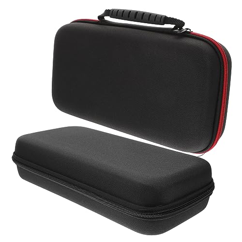 BESPORTBLE Tragbare Mikrofon Aufbewahrungstasche Eva mit 2 Steckplätzen Stoßfest Reißverschluss Organizer für Handmikrofone von BESPORTBLE