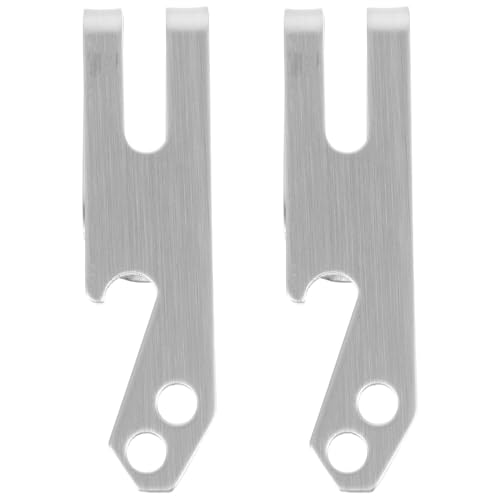 BESPORTBLE 2 Stück Geldklammern mit Schlüsselanhänger und Flaschenöffner Schlanker Geldclip für Männer und Frauen für Hosentasche von BESPORTBLE