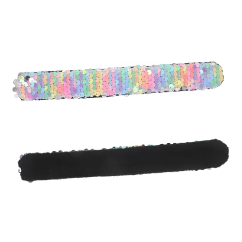 BESPORTBLE 2Stücke Glitzer Slap Armbänder für Funkelnde Kinderarmbänder für Partys Sicher und Bequem für Geburtstagsfeiern Feiertage und Tägliche BESPORTBLE 2Stücke Glitzer Slap Armbänder für Funkelnde Kinderarmbänder für Partys Sicher und Bequem für Geburtstagsfeiern Feiertage und Tägliche von BESPORTBLE