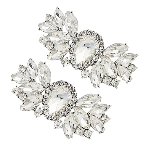 BESPORTBLE 2Stücke Hochzeit Brautschuh Clips Einzigartige Schuhverzierungen Dekorative Clips Für Brautschuhe Schuhaccessoires Hochzeitsaccessoires Für Frauen von BESPORTBLE